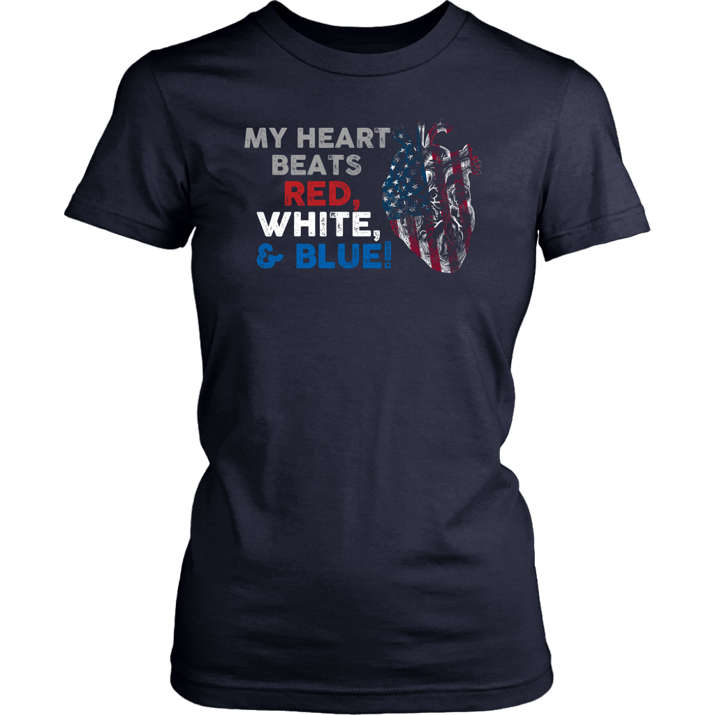 My Heart Beats Red,White, & Blue (Version 3)