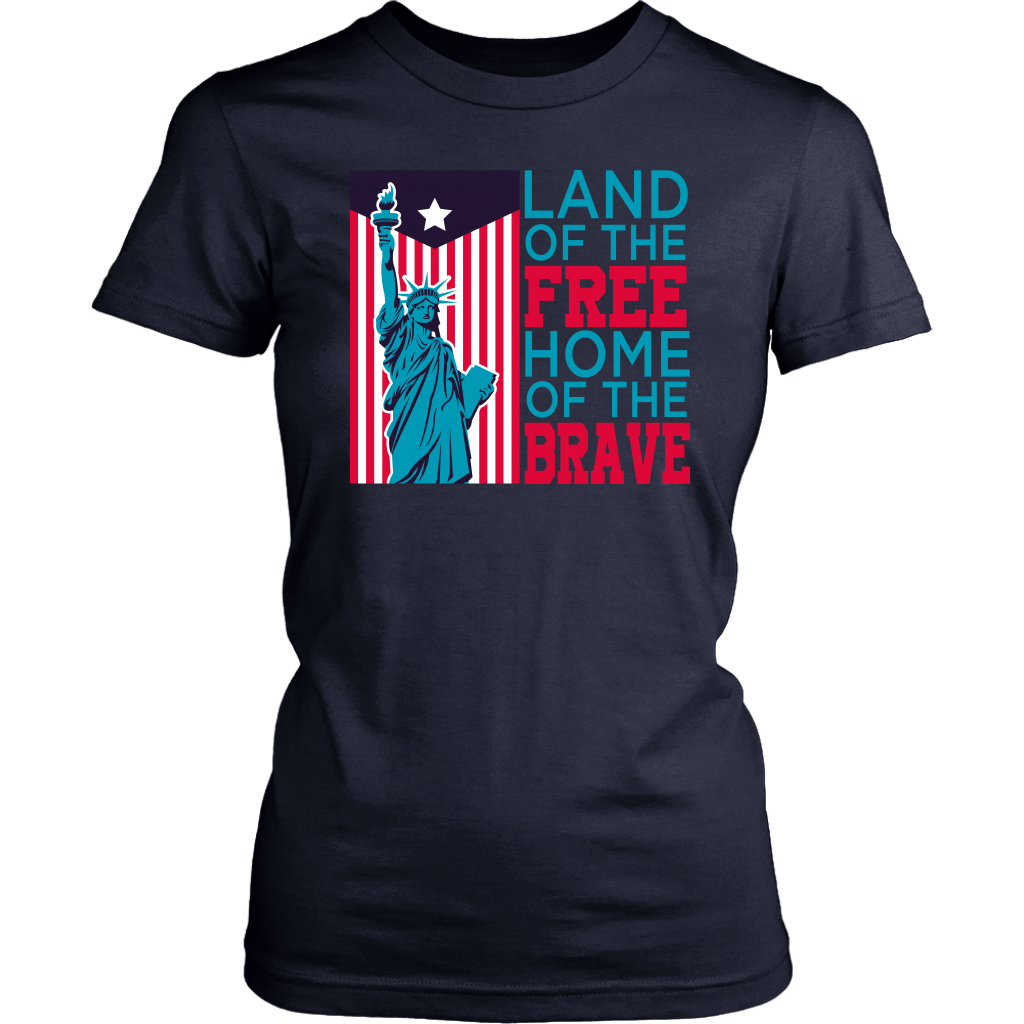 Land Of The Free Home Of The Brave (Version 6)