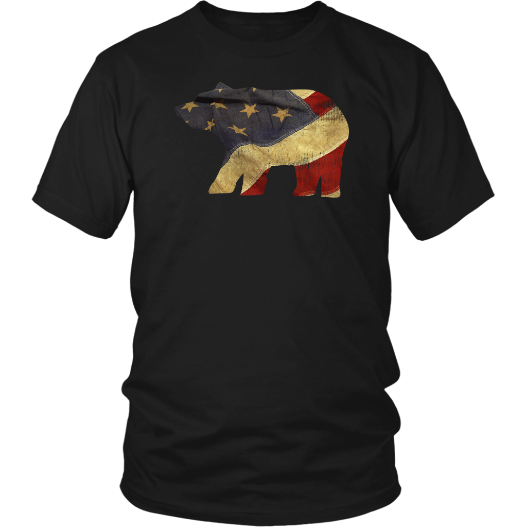 USA Bear Flag (Version 2)