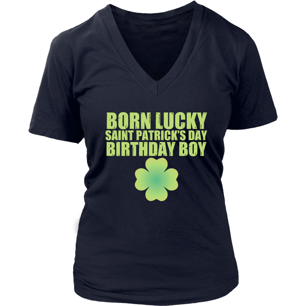 Limited Edition - Born Lucky Saint Patrick's Day Birthday Boy