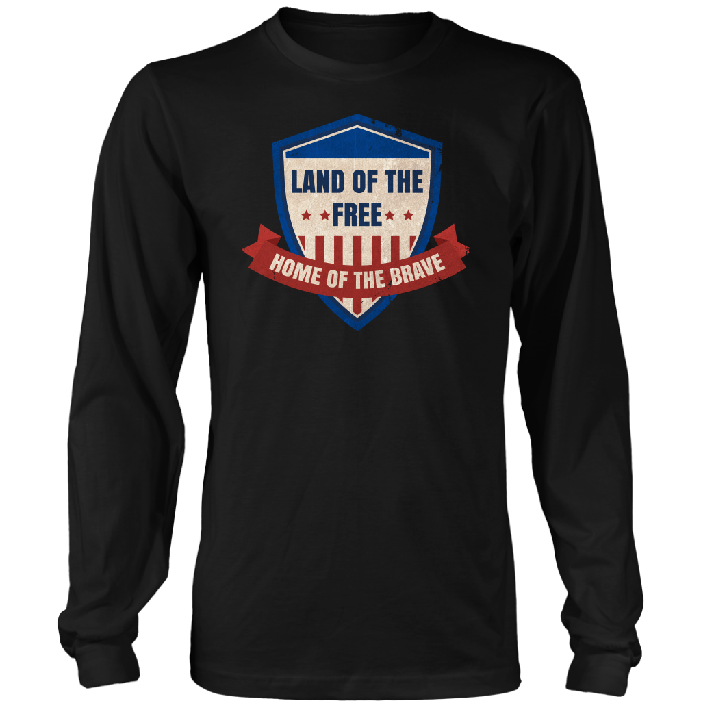 Land Of The Free Home Of The Brave (Version 7)