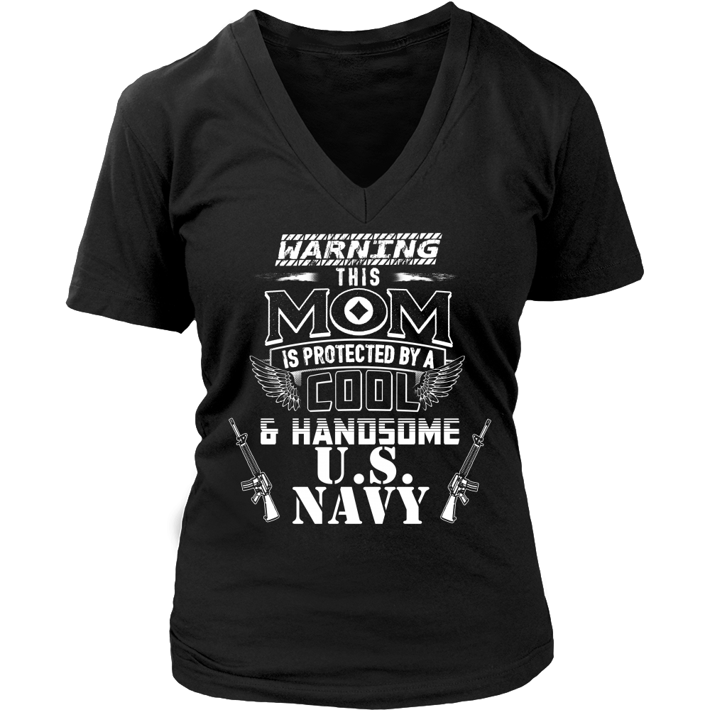 Warning This Mom Is Protected By A Cool & Handsome U.S Navy