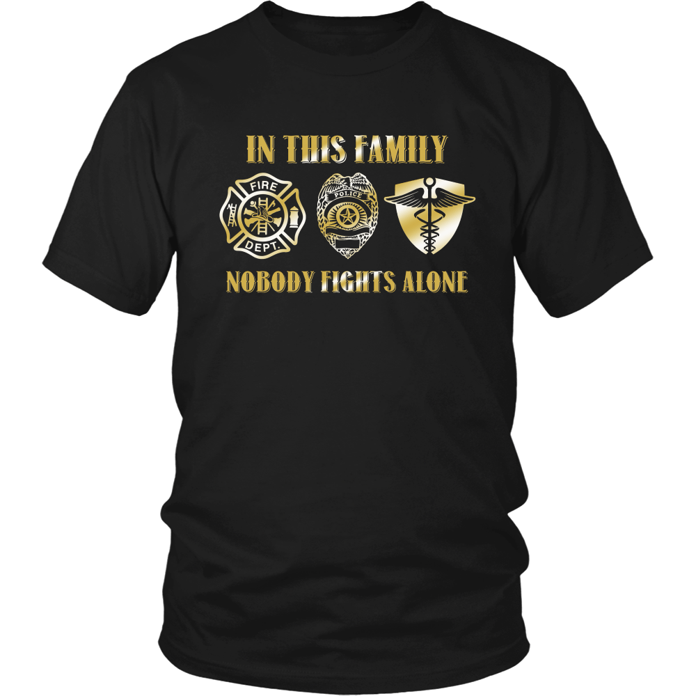 In This Family No One Fights Alone (Gold)